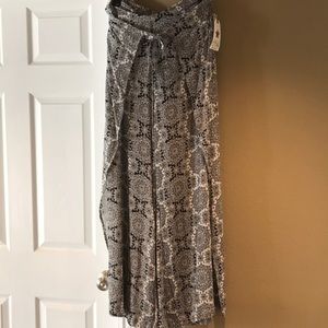 Vanilla Star open leg Flare cover up pants